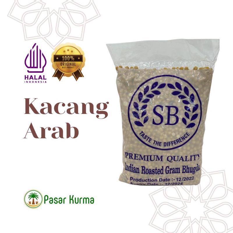 

✨Ballermall✨Kacang Arab Chikpeas 1kg Roasted / Kacang Jagung