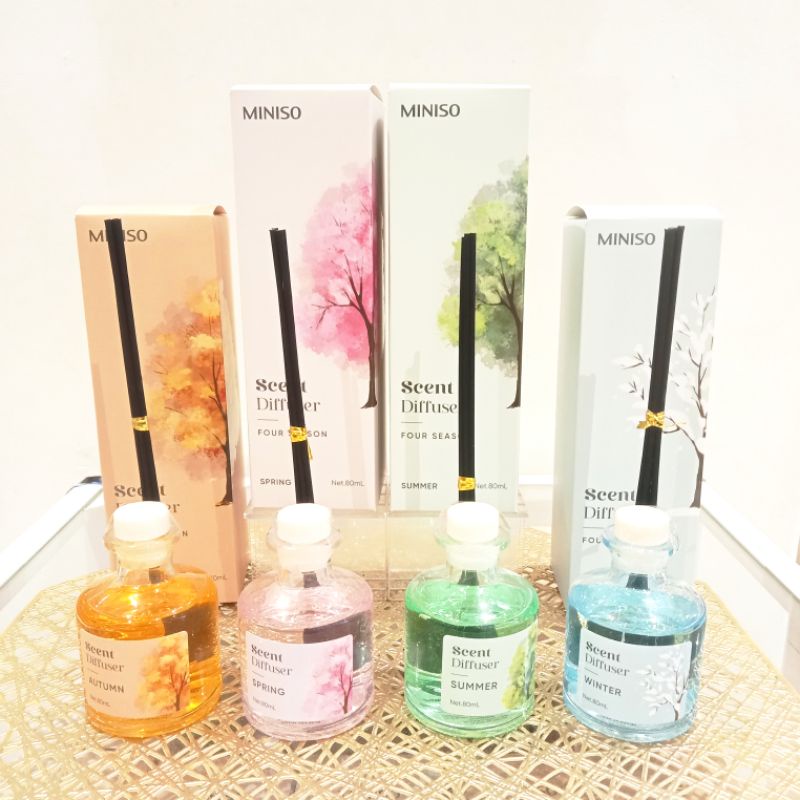 MINISO FOUR SEASON SCENT DIFFUSER / PENGHARUM RUANGAN