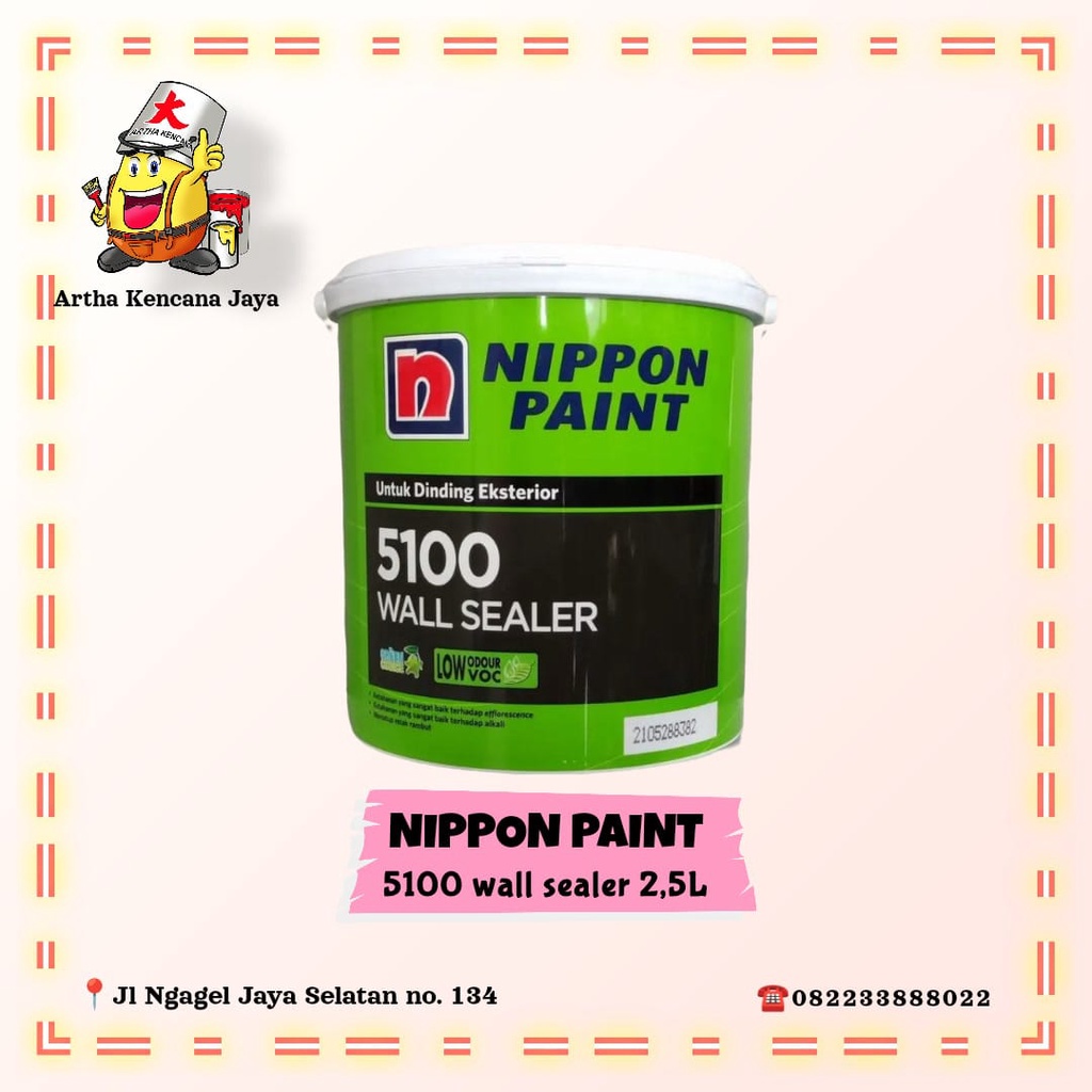 Jual 5100 WALL SEALER 2.5Liter Shopee Indonesia