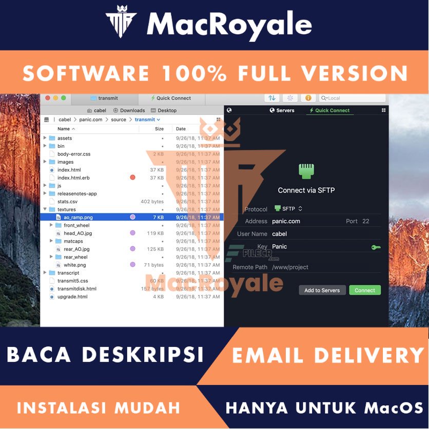 [MacOS] Transmit Full Version Lifetime Full Garansi