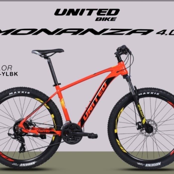 Sepeda Mtb 27,5 Inch United Monanza 4.00 Frame Alloy #Original