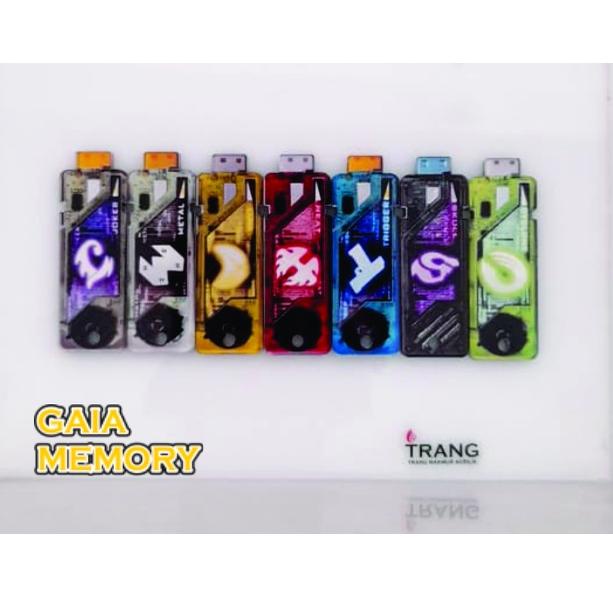 O27 Gantungan Kunci Akrilik Gaia Memory/Keychain Acrylic Gaia Memory GM01 BEST RATING ろ
