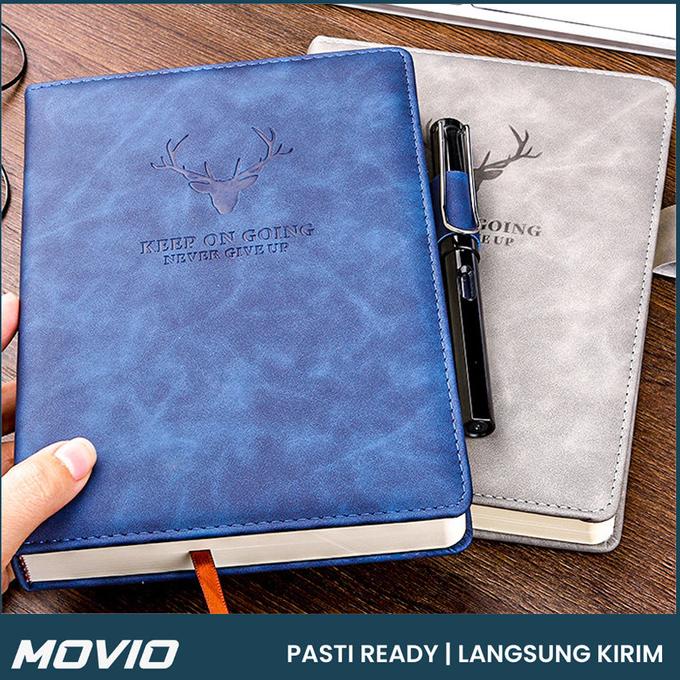 

MOVIO Business Notebook - Buku Catatan Bisnis / Buku Tulis / Buku A5 DISKON
