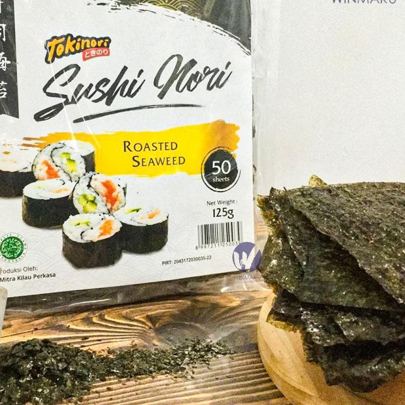 

♪ Tokinori Sushi Nori Seaweed Rumput Laut 50 sheets/lembar ☎