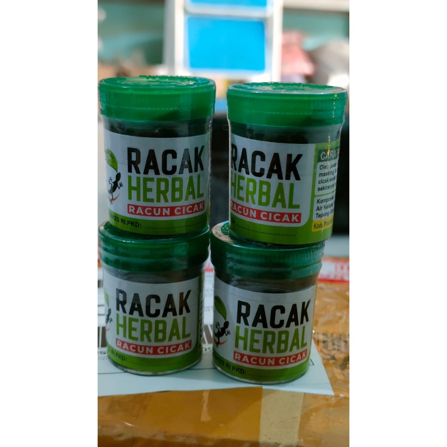 RACAK HERBAL - Racun Cicak Herbal Original Aman - Obat Pembasmi Cicak