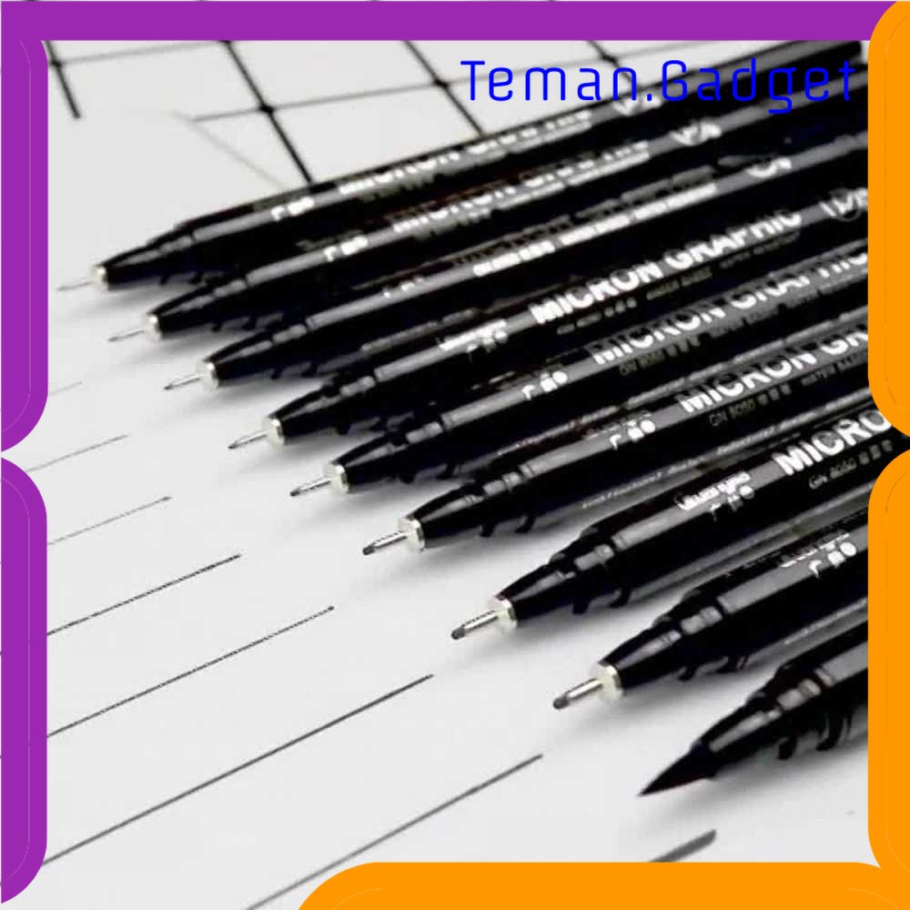 TG - PRW GUANGNA Pena Kuku Nail Art Micron Graphic Pen 0.05mm - GN8050