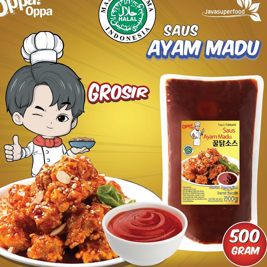 

Ready Stok (HALAL) Saus Instan Saus Ayam Madu 500gHONEY CHICKEN SAUCE 500g