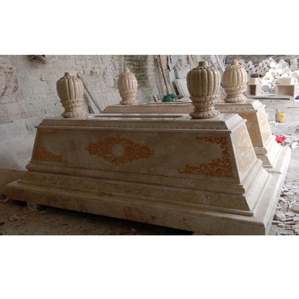 BATU NISAN-BATU NISAN MARMER-KIJING MARMER-KIJING MODEL MATARAM-BATU NISAN MATARAM