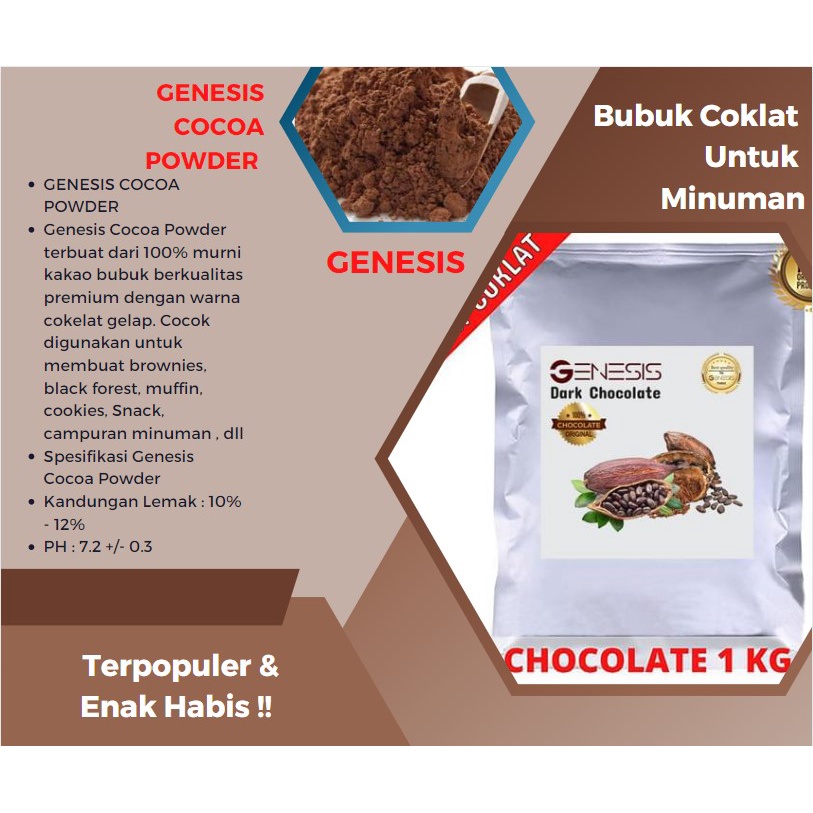 

Ready Coklat Bubuk Genesis