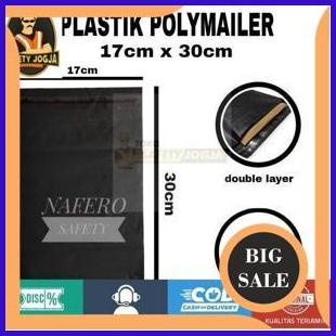 

perkakas PLASTIK POLYMAILER 17X30cm Kantong Amplop Packing 1 GULUNG isi 100PCS 1F3BZ3