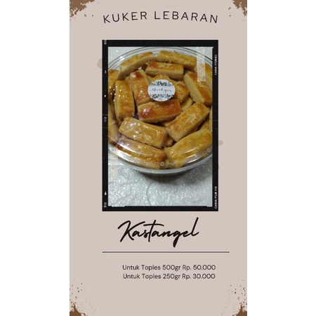 

Kue Kering Kastangel