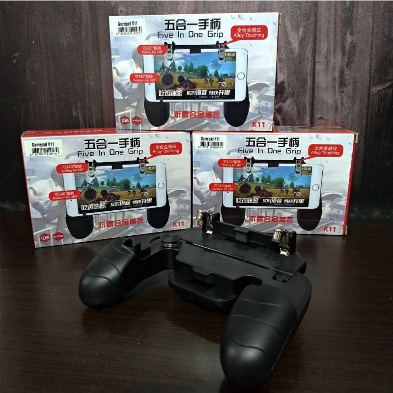 GAMEPAD / GAME HANDLE K11 Gaming Android IOS PUBG MOBILE LEGEND