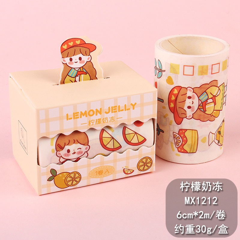 Stiker ROLL Unik / Roll Stiker Lucu / Stiker Washi