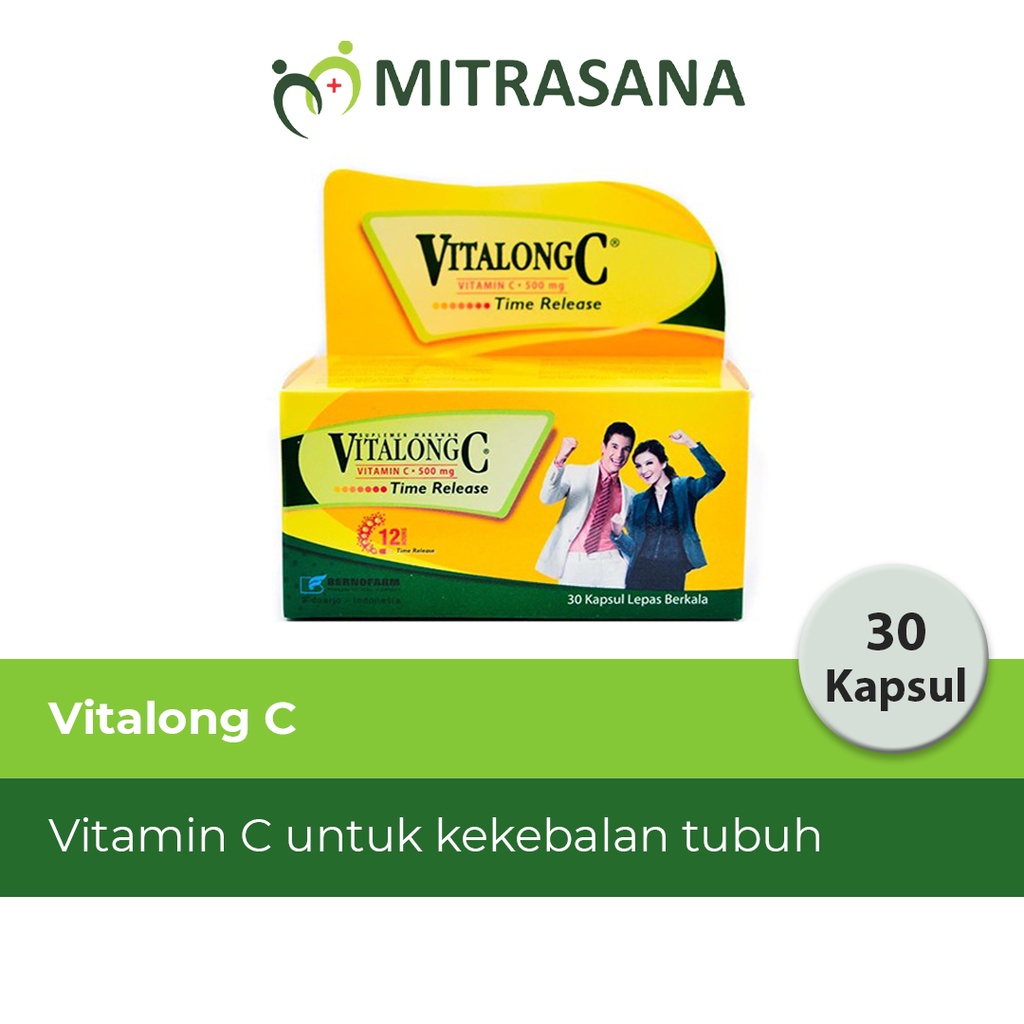 Vitalong C 30 Kps - Memelihara Daya Tahan Tubuh