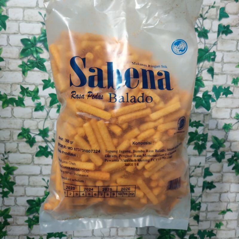 

Camilan Sabena Stik Rasa Pedas Balado 360 gr