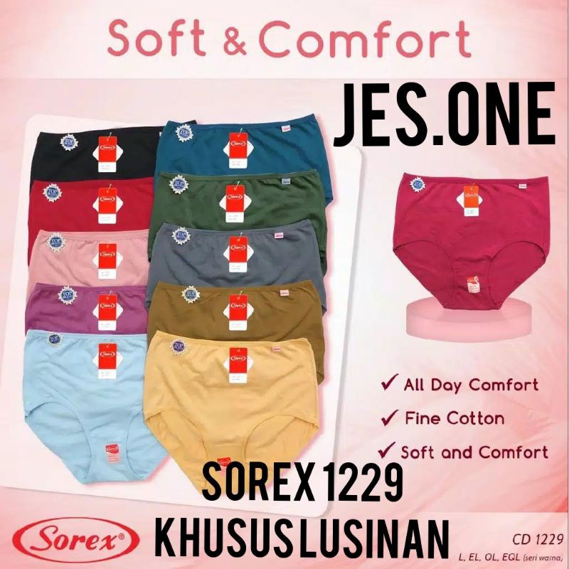 Grosir Sorex 1229 Khusus Lusinan 12 pc serian warna packing TOKO KEANULOVA