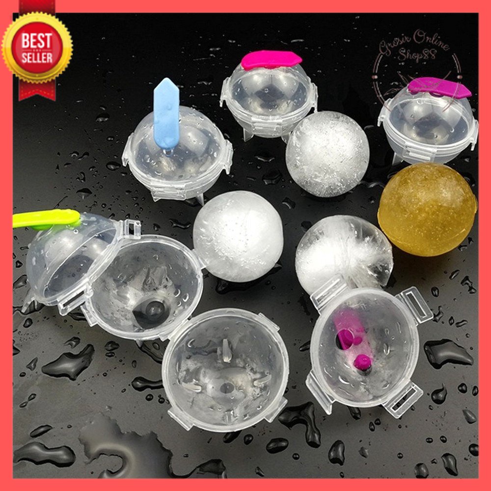 GOS -D408- Bulat Cetakan Es Batu - Cetakan Es Batu Bulat Ice Ball Maker