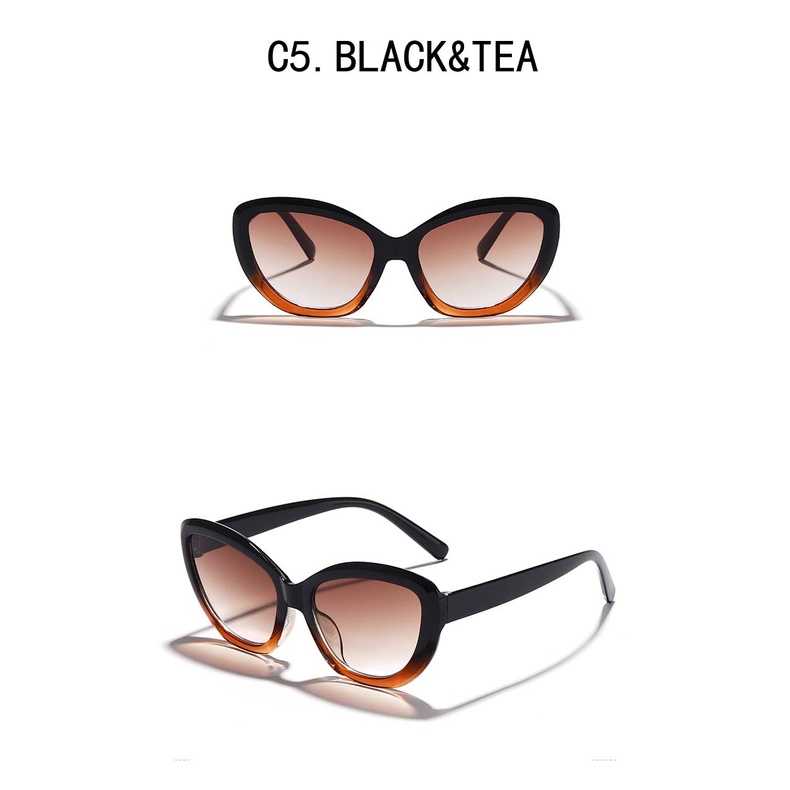 In STOCK Classic Cat Eye Women Sunglasses Girl Fashion Kaca Mata Murah Kaca Anti Radiasi Untuk Wanita UV400