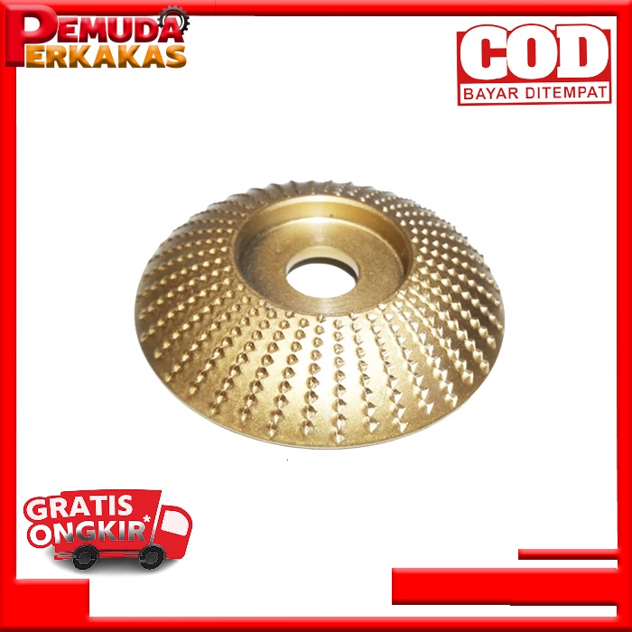 Mata Gerinda Parut Kayu Shaver  Wheel Disc Mata Grinda 4 Inch