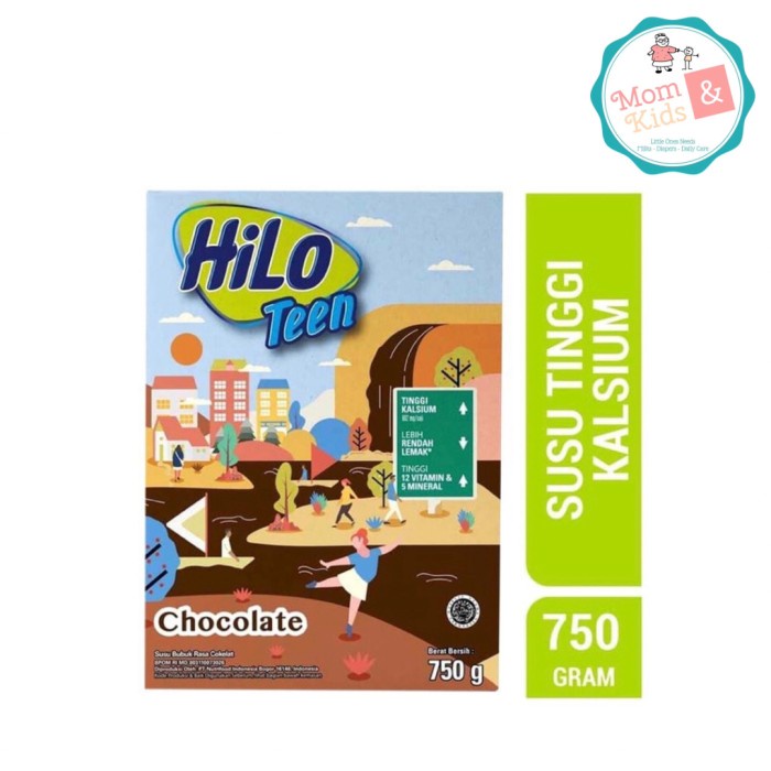 

[ COD ] Hilo Teen Coklat Box 750 gram