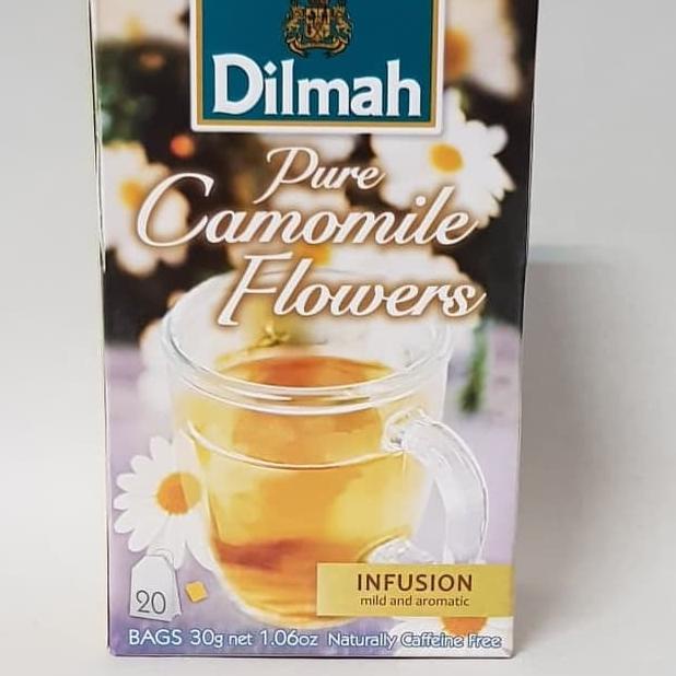 

♗ DILMAH Pure Camomile Flowers 20 bags 30 gr ❊