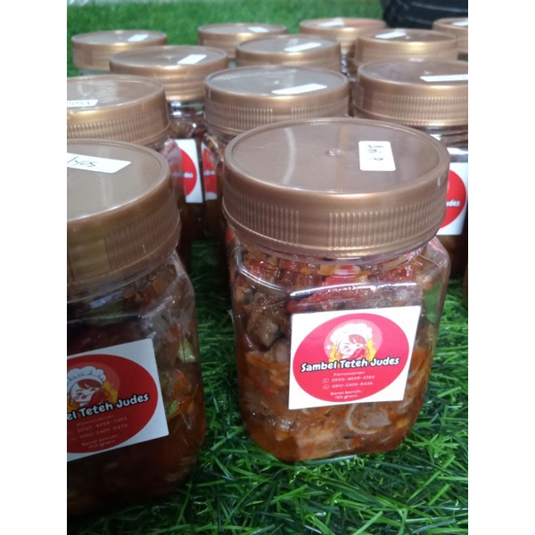 

sambel teteh judes/ sambel baby cumi/teri Medan/bawang/terasi