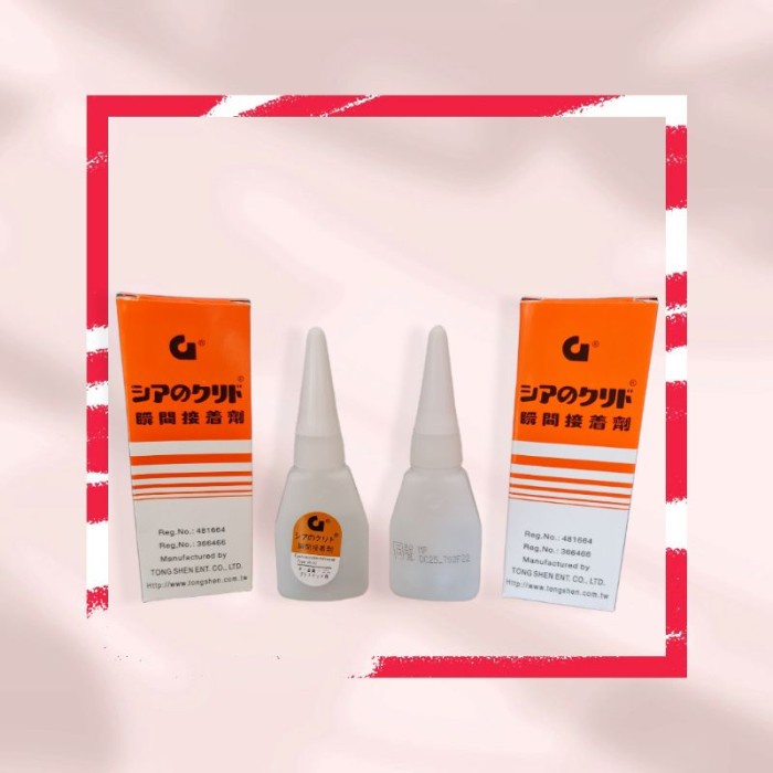 

Lem Korea Cair Merk G - Lem Perekat Serbaguna - Super Glue - Lem Tetes
