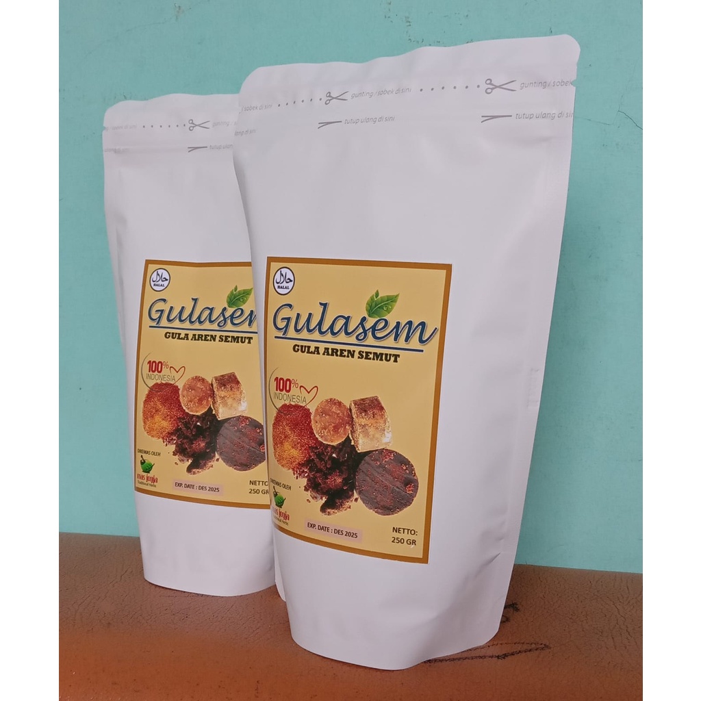 

Gula Semut 250gr - Gula Aren - Palm Sugar - Organik
