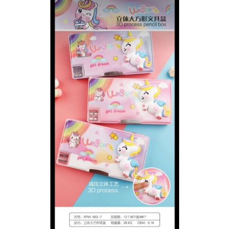 

Kotak pencil 3D jumbo/kotak pencil timbul jumbo/kotak pensil karakter squishy