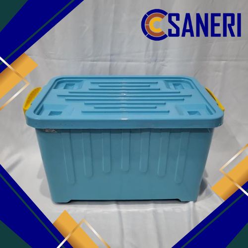 CONTAINER BOX 140 LTR WARNA PASTEL BIRU