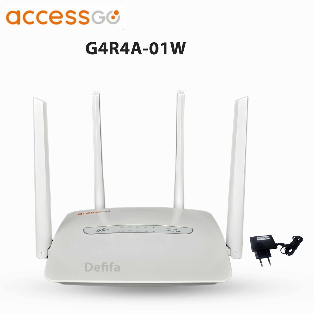 Modem Router WIFI 4G LTE ACCESSGO R4G4A-01W Unlock All Operator Semua Kartu