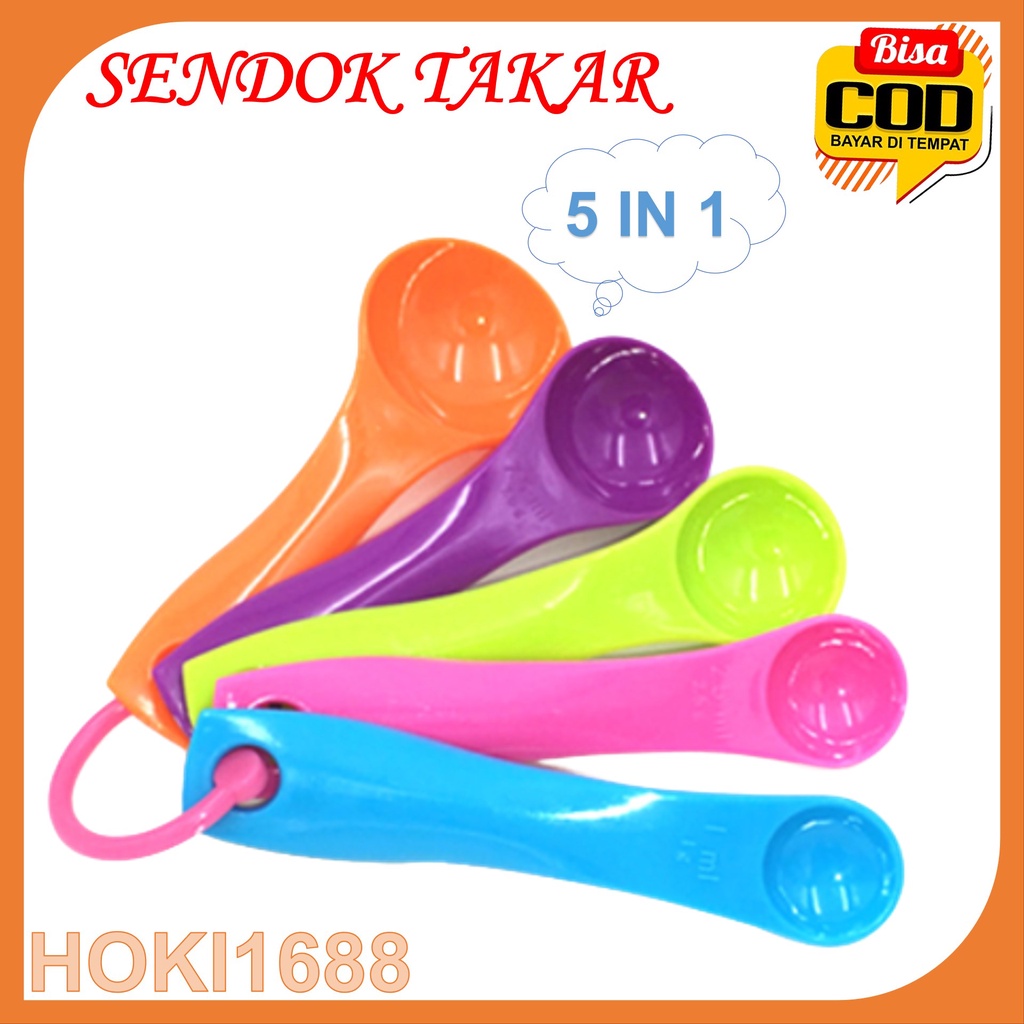 Sendok Takar 1 Set isi 5 Ukuran
