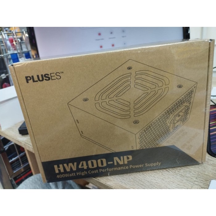 PSU 400W PCCooler Internal Power Supply 400 Watt PLUSES HW400-NP