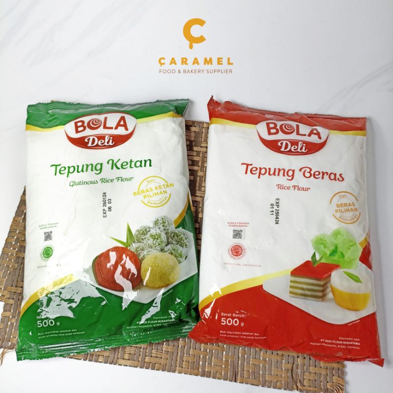 

BOLA DELI TEPUNG BERAS 500GR - BOLA DELI TEPUNG KETAN 500GR