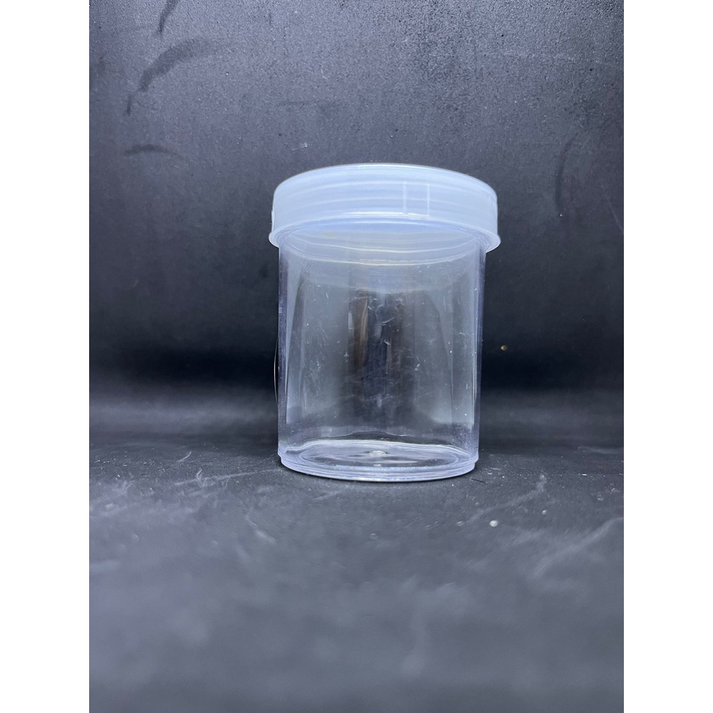 pot urine 100cc/ pot salep 100cc/ pot obat 100cc / pot slime / tempat slime WAJIB TAMBAH PACKING BUB