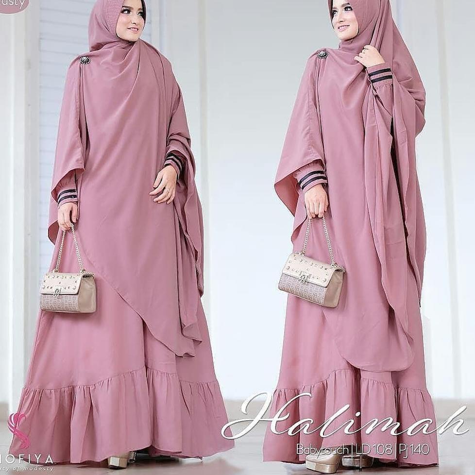 Harga Termuraah HALIMAH SYARI / GAMIS SYARI WL