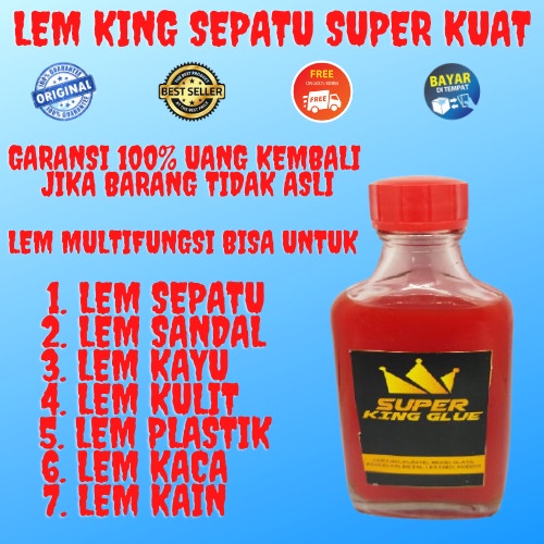 

Parsel Ramadan LEM SEPATU SUPER KING GLUE