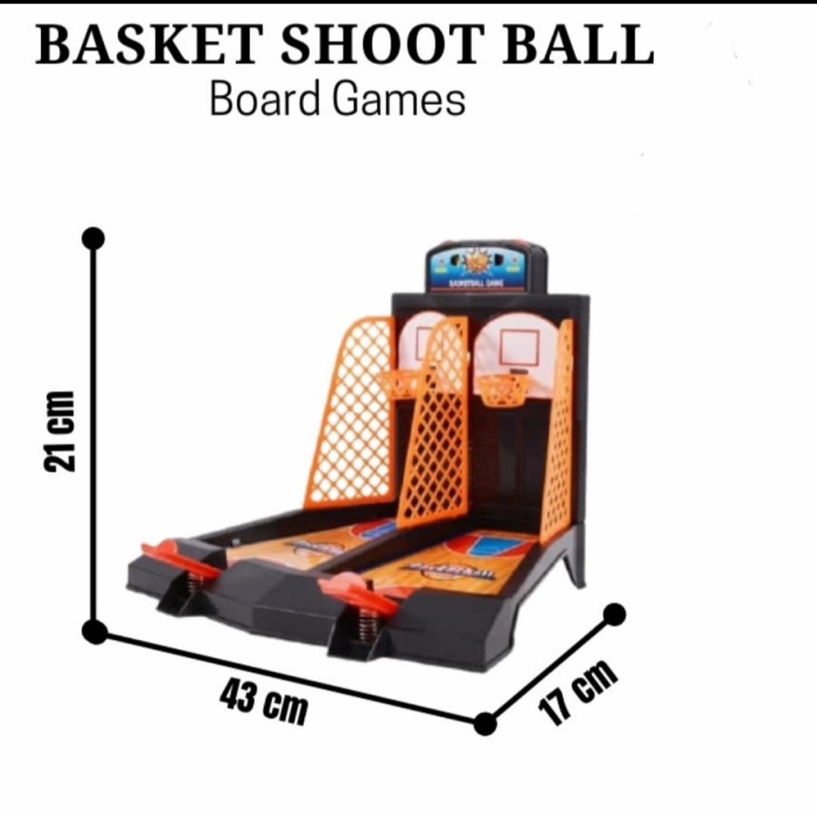 Mainan Ring Basket Basketball Crazy Shooting game YG11