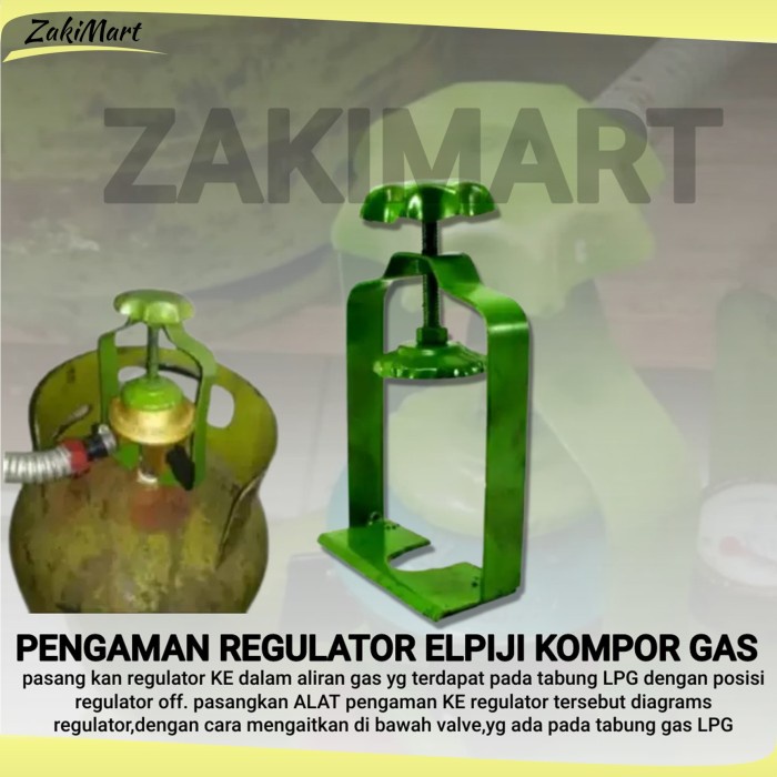 Pengaman LPG Dan Pengencang Pengunci Regulator Tabung Gas LPG 12KG 3KG