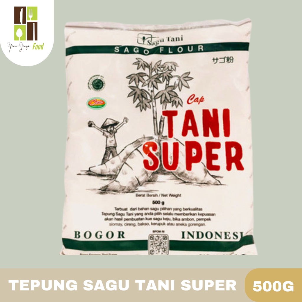 Tepung Sagu Tani SUPER/Sagu Flour 500g/1Kg