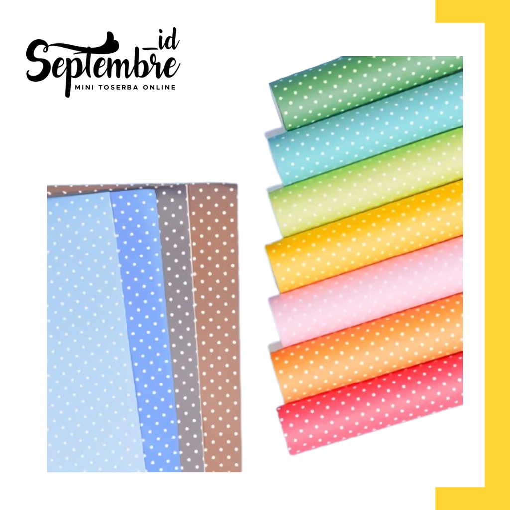 

Kertas Kado Polkadot Kertas Kado Polkadots Kertas Bungkus Kado Pembungkus Kado