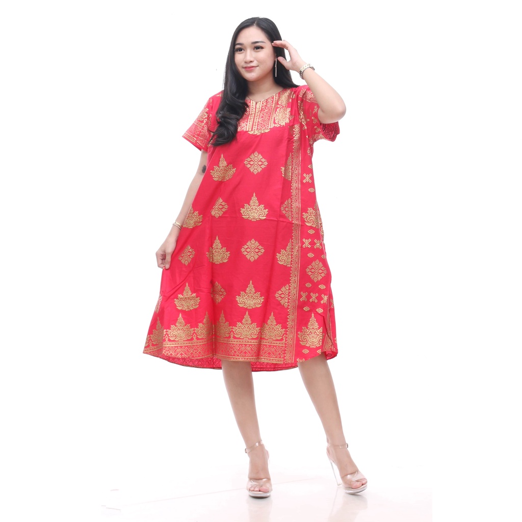 Daster Batik Temu Jodo - Daster Batik Cotton Motif Prada