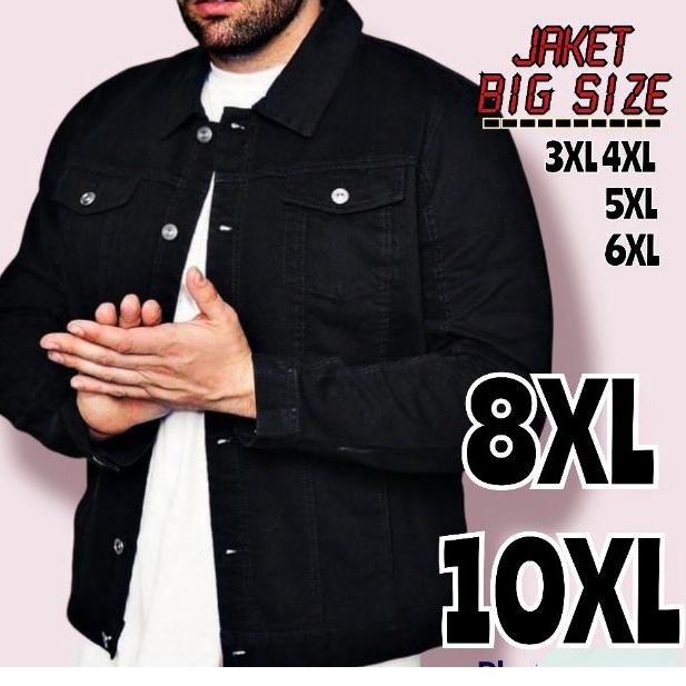 Menarik JAKET JEANS PRIA JUMBO/JAKET JEANS PRIA BSIZE