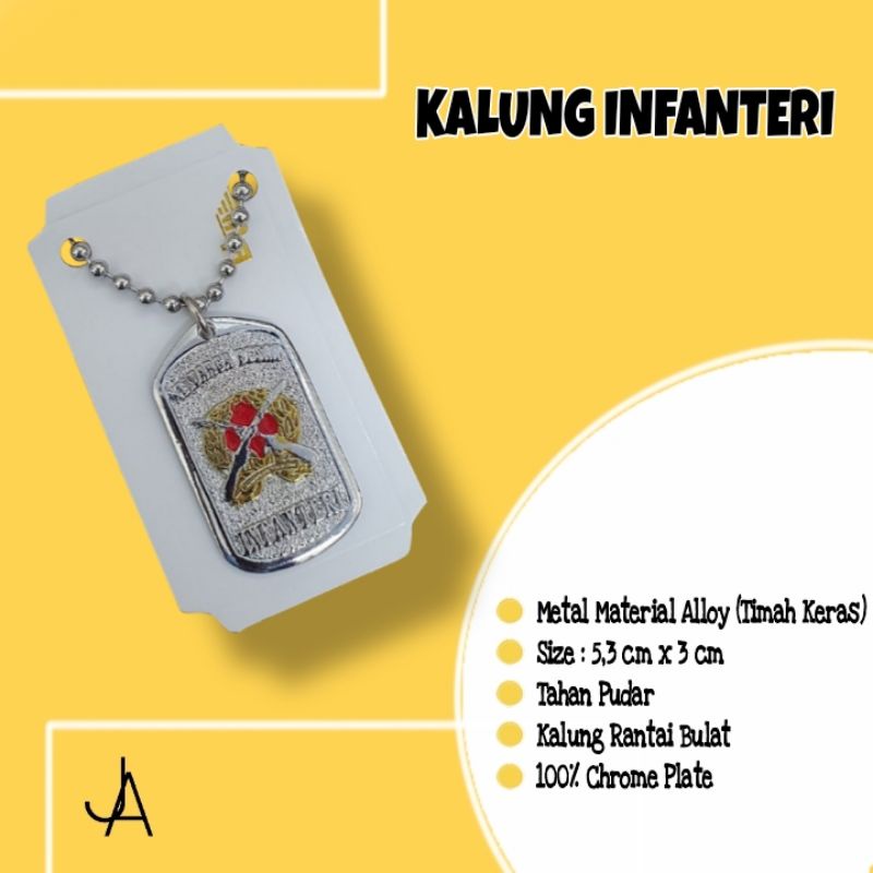 KALUNG INFANTERI LOGO BREVET BRIVET