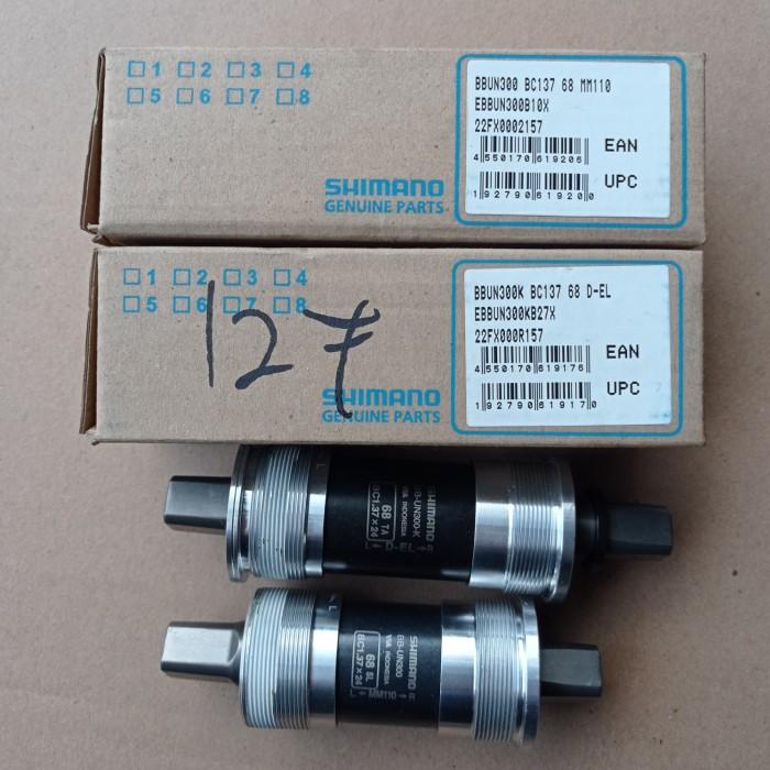 bottom bracket shimano BB kotak bearing UN300 113 mm