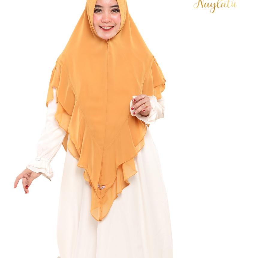 ➸ NAYLATU - Jilbab Hijab Khimar Syari Jawhara ◊
