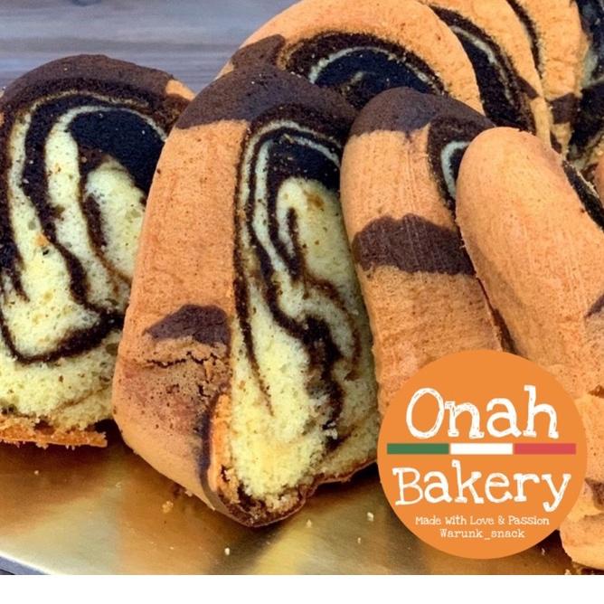 

✳ Marble Butter Cake | Marmer Cake Super Premium With Butter Mix Wysman Wisman | Onah Bakery ➭