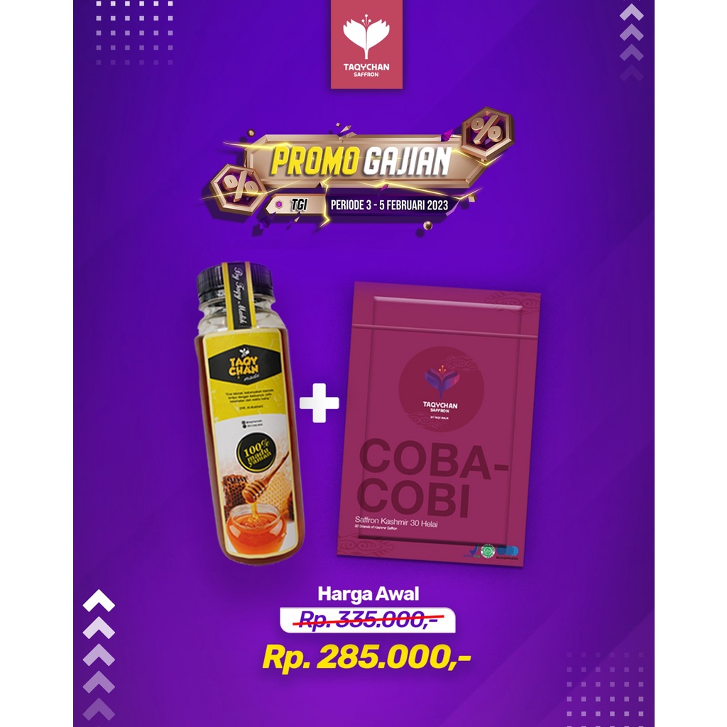 

Madu 250ml free coba cobi