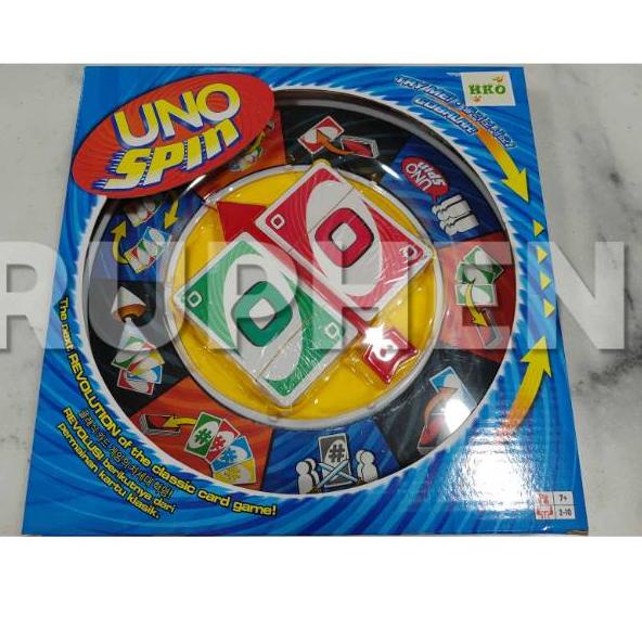 [Bisa Cod] UNO Spin Kartu UNO Card Berputar Mainan Seru Rame Special