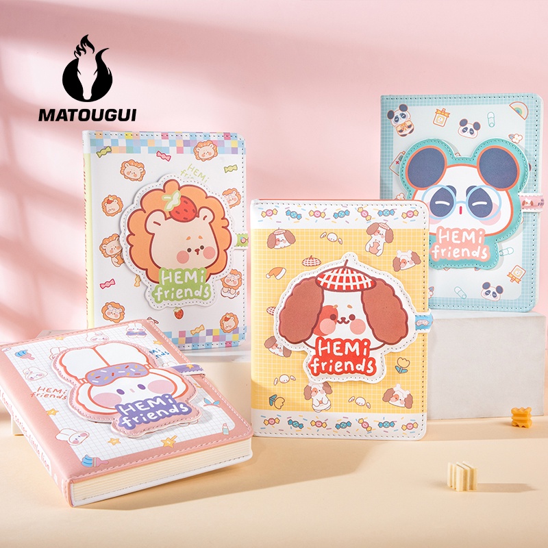 

MATOUGUI - Magnetic Notebook | buku catatan kartun | Buku Tulis | Buku Catatan Karakter Anime | Diary agenda Buku tulis import -ST134